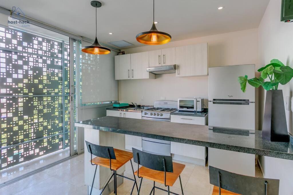 Danzamar 7, Modern Apartment 2 Blocks Away From 5Th Avenue Playa del Carmen Bagian luar foto